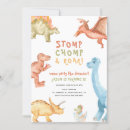 Search for rawr dino invitations Wild one