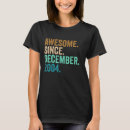 Search for december birthday tshirts 2004