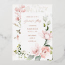 Search for rose gold graduation invitations Pink