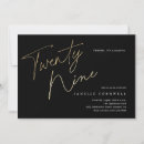 Search for 29th birthday invitations Elegant