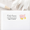 Search for piglet return address labels Cute