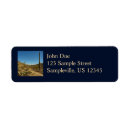 Search for saguaro return address labels Cacti