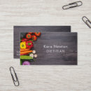 Search for chef business cards Vegetables