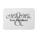 Search for his and her bath mats Couple