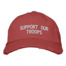 Search for support our troops hats America