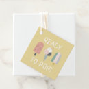 Search for ready to pop tags Retro baby shower