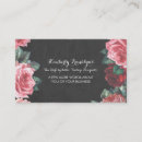 Search for chalkboard business cards Floral