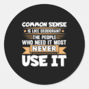 Search for sense stickers Common