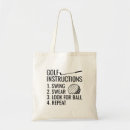 Search for golf tote bags Humour
