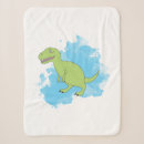 Search for green dinosaur blankets Watercolor