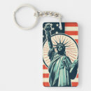 Search for statue liberty key rings Patriotic