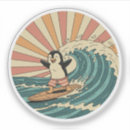 Search for wave surfer stickers Retro