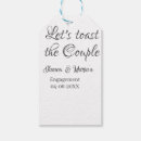 Search for engagement gift tags Calligraphy typography elegant