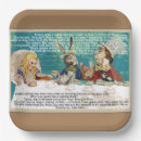 Search for alice wonderland white rabbit plates Tea