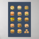 Search for cute burger art Foodie