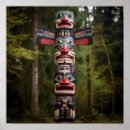 Search for totem pole posters Tribal