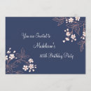 Search for floral 85th birthday invitations Party