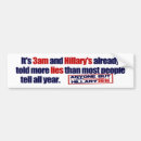 Search for lying bumper stickers Politics