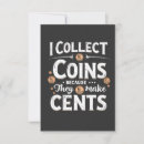 Search for coins cards Coin collector