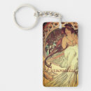 Search for alphonse mucha key rings Woman