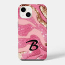 Search for pink agate iphone cases Initials