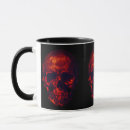 Search for red skull mugs Skeleton