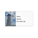 Search for historical return address labels Lighthouse