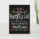 Search for santa claus naughty list cards Cartoon