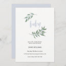 Search for blue floral wreath invitations Botanical