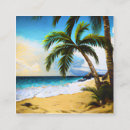 Search for palm tree business cards Ocean