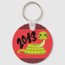 Search for year of the snake key rings Red