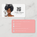 Search for hairdresser business cards Black