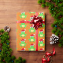 Search for frog christmas wrapping paper Funny