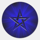Search for blue pentagram stickers Magic