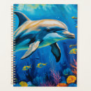 Search for dolphin office supplies Watercolor