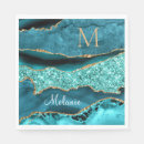 Search for turquoise gold napkins Teal