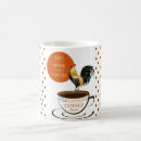 Search for white rooster mugs Black