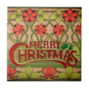 Search for art nouveau christmas decor Red
