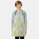 Search for easter eggs aprons Egg hunt