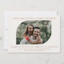 Search for geometric frame wedding invitations Minimalist