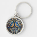 Search for two birds key rings Blue