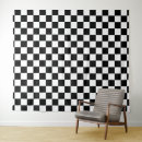 Search for black white checkered art Checkers