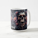 Search for gothic skull mugs Skull and roses