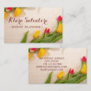 Search for tulips business cards Trendy