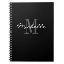 Search for posh notebooks Monogrammed
