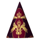 Search for wall pattern paper party hats Background