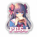 Search for peanut butter and jelly sandwich stickers Cartoon