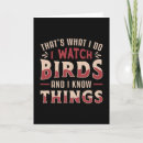 Search for birdwatching cards Bird watcher