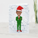 Search for african american santa seasonal cards Black santa claus