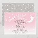Search for pink gray baby shower invitations Whimsical